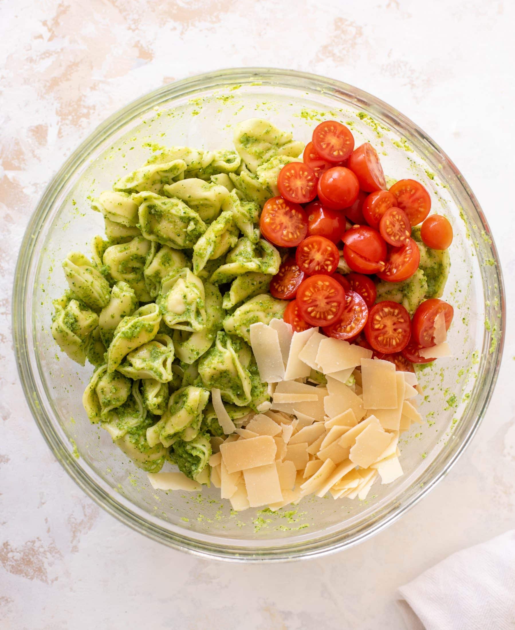 broccoli pesto tortellini salad
