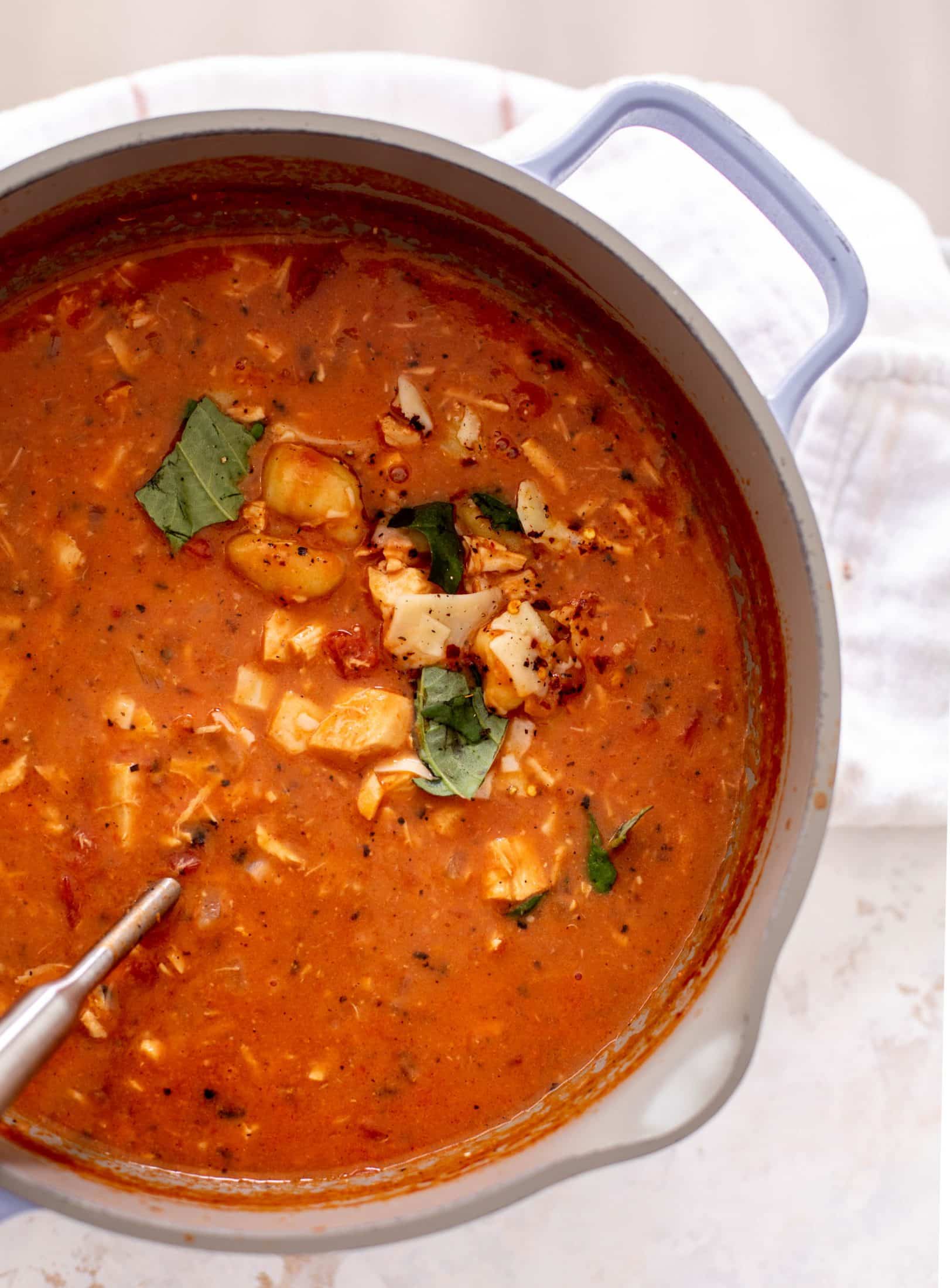 chicken parmesan gnocchi soup