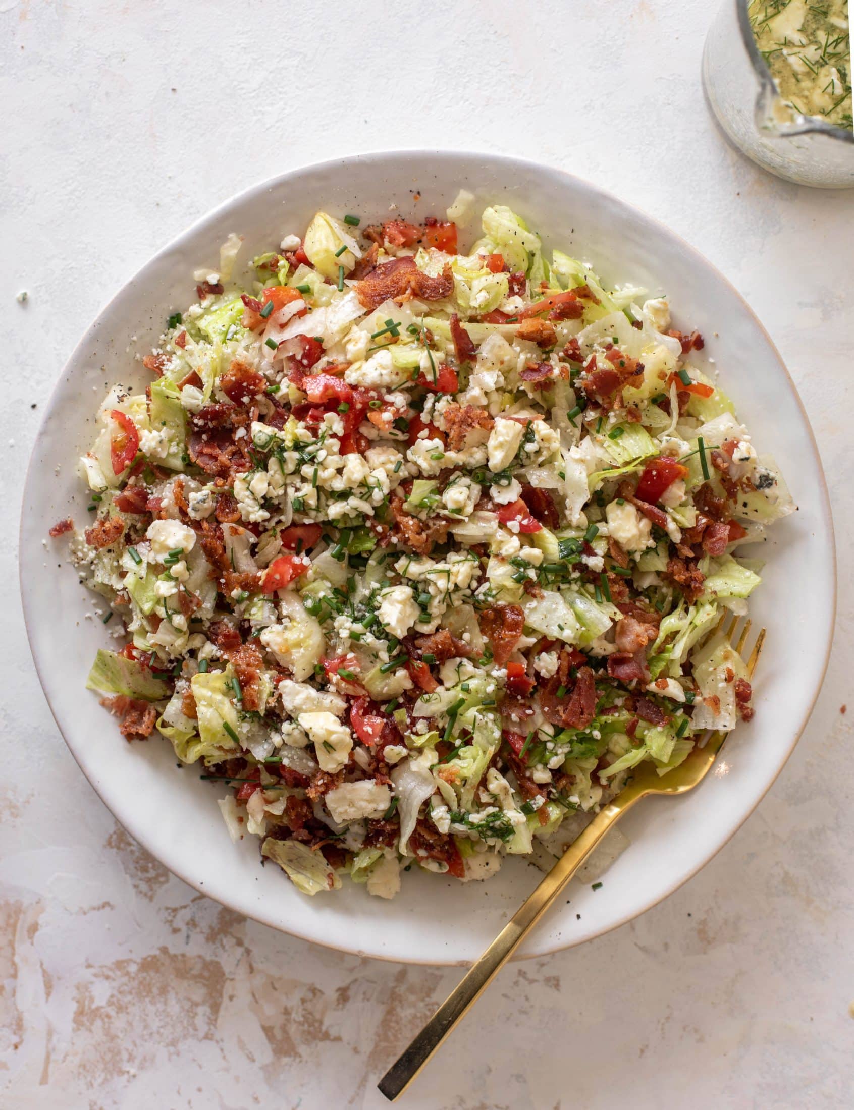 chopped wedge salad