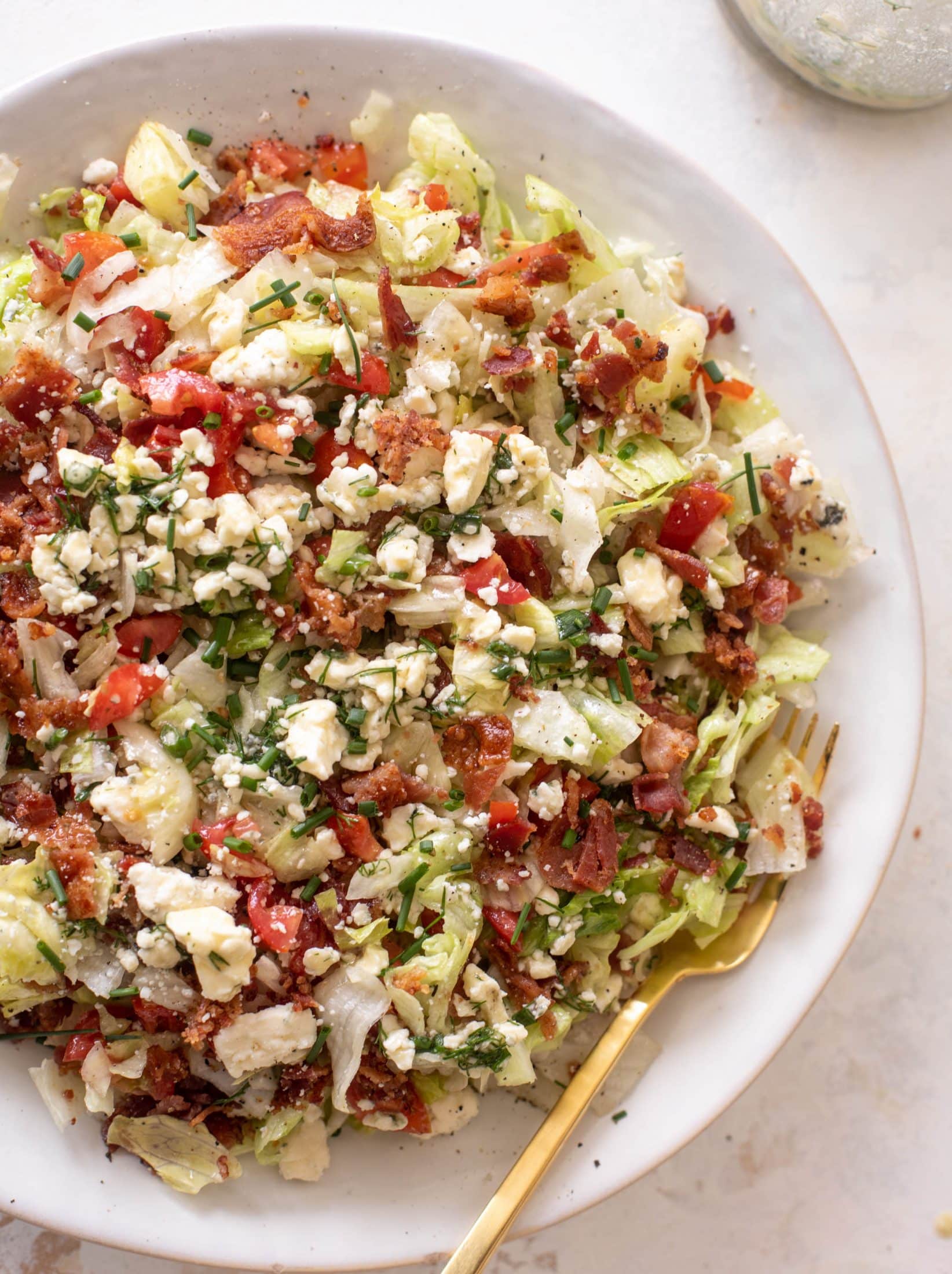 chopped wedge salad