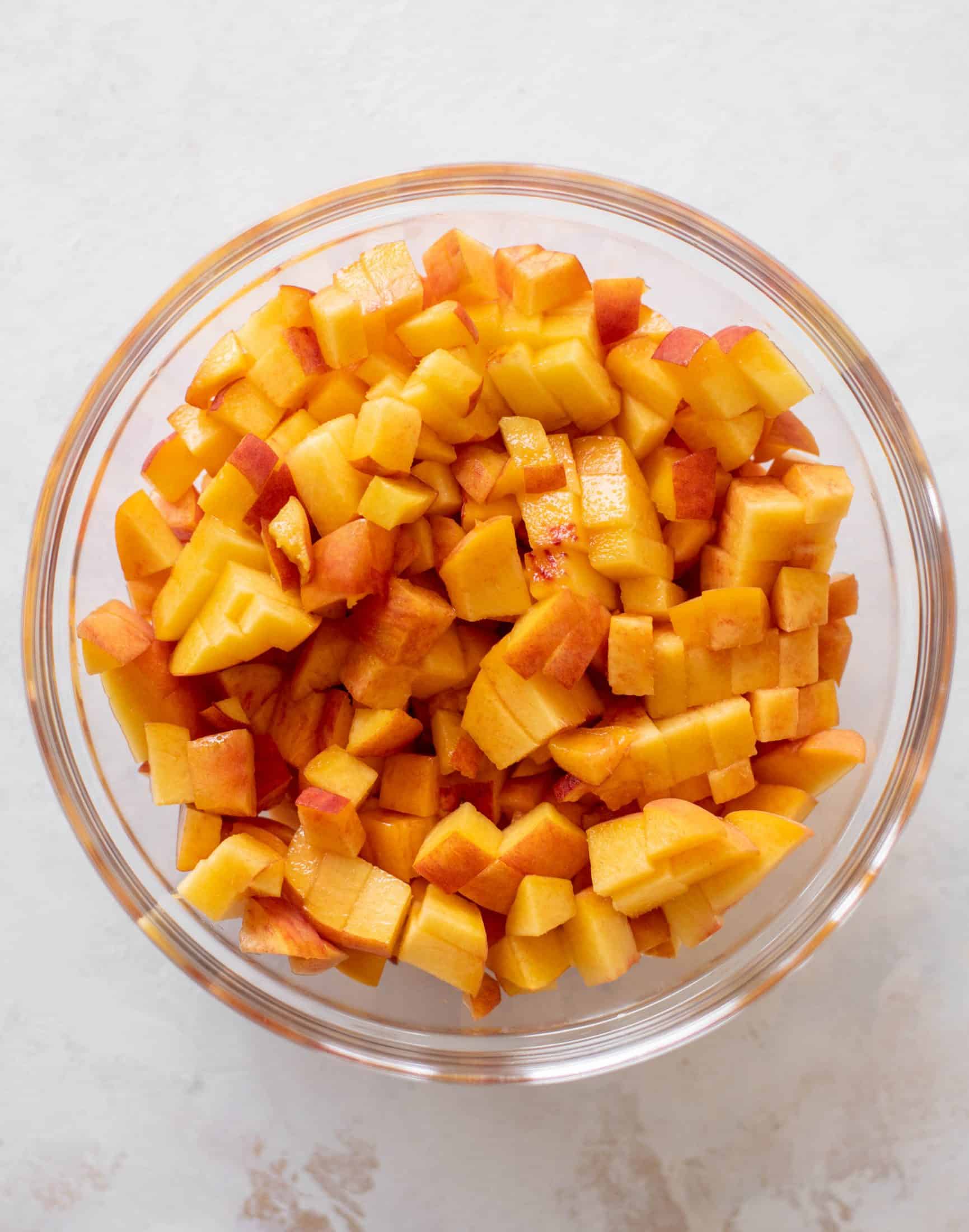 peaches and cream baked oatmeal