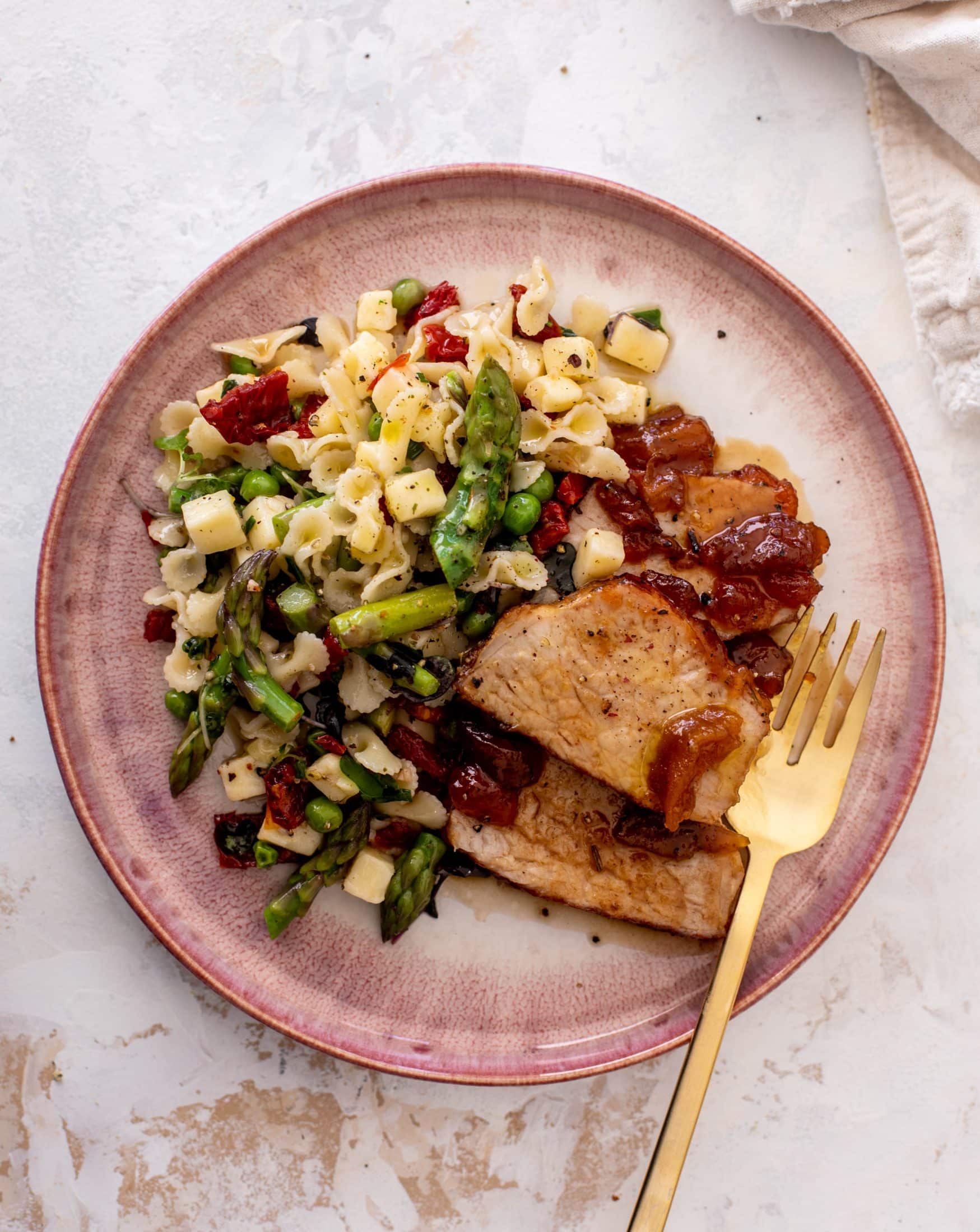 sticky apricot pork tenderloin